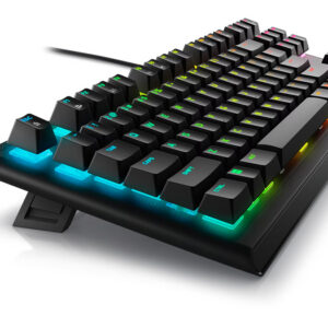 מקלדת גיימינג Alienware AW420K TKL RGB – קומפקטית, מהירה ומדויקת
